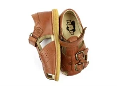 Arauto RAP sandal cognac tuscani med spænder og velcro